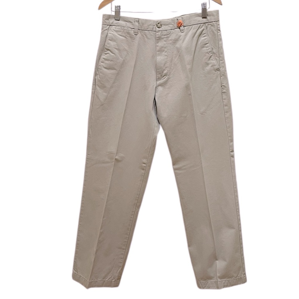 DOCKERS Men’s D3 Classic Fit Tan Flat Front Cotton Twill Pants Size 32x30
